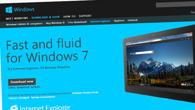 Microsoft poised to send out Internet Explorer 10 in automatic updates to Windows 7 machines 